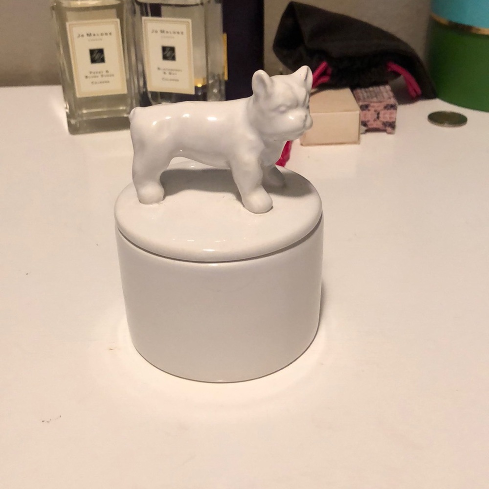 Small French Bulldog Jewelry Holder
